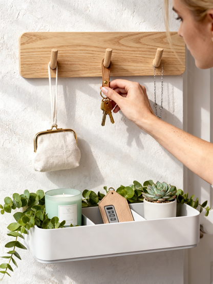 🌿 Nordic Wall Mounted Organizer A Minimal Wall Storage Solution Designed To Keep Everyday Essentials Organized While Adding A Calm And Elegant Touch To Your Home