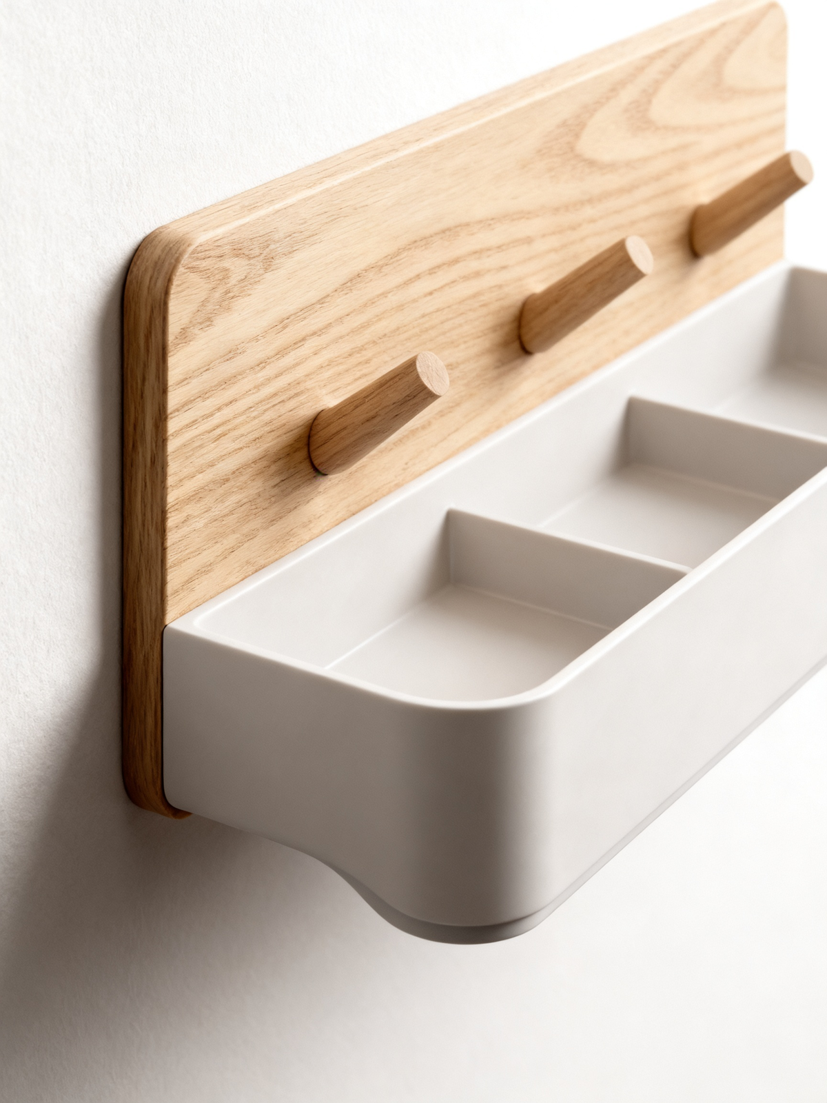 🌿 Nordic Wall Mounted Organizer A Minimal Wall Storage Solution Designed To Keep Everyday Essentials Organized While Adding A Calm And Elegant Touch To Your Home