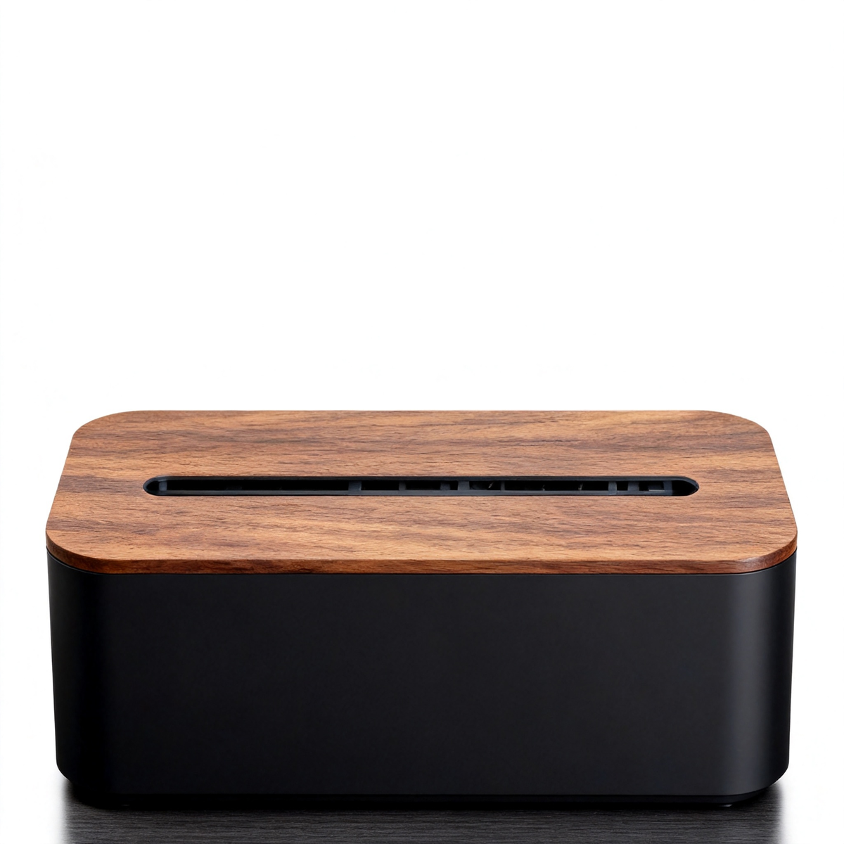 🔌 Walnut Lid Cable Management Box A Hidden Power Strip Enclosure That Swallows Your Cables, Conceals Your Power Strip, And Leaves Your Desk Looking Completely In Control