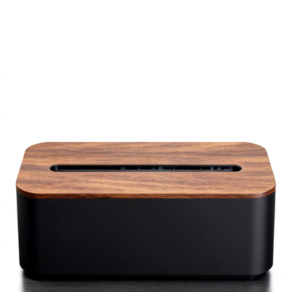 🔌 Walnut Lid Cable Management Box A Hidden Power Strip Enclosure That Swallows Your Cables, Conceals Your Power Strip, And Leaves Your Desk Looking Completely In Control