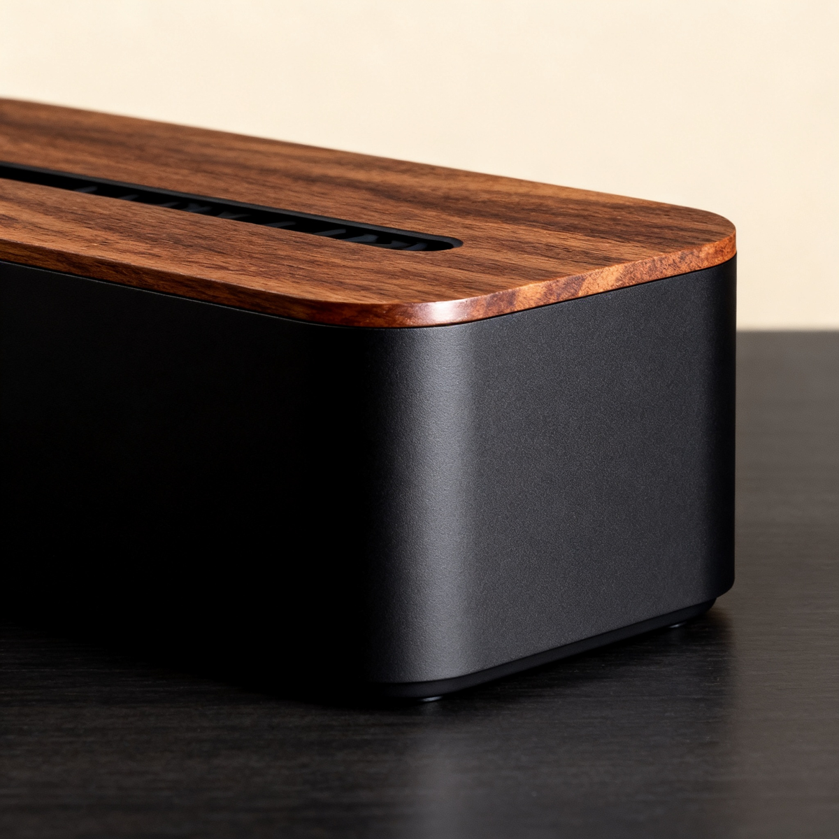 🔌 Walnut Lid Cable Management Box A Hidden Power Strip Enclosure That Swallows Your Cables, Conceals Your Power Strip, And Leaves Your Desk Looking Completely In Control