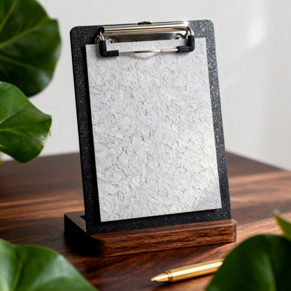📋 Standing Walnut Base Clipboard Memo Board A Freestanding Desktop Writing Board That Keeps Your Notes, Lists, And Papers Upright, Visible, And Ready For Action