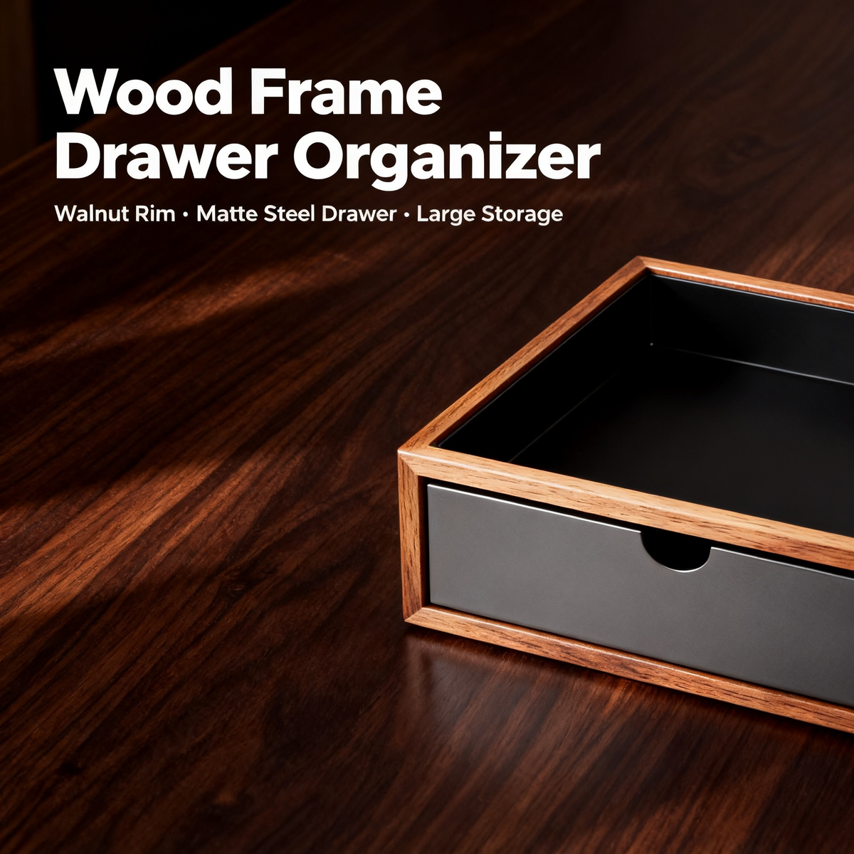 📁 Multi Function Desk Storage Box A Smart Desktop Organizer With Hidden Storage Space Designed To Keep Your Workspace Clean, Functional, And Beautiful