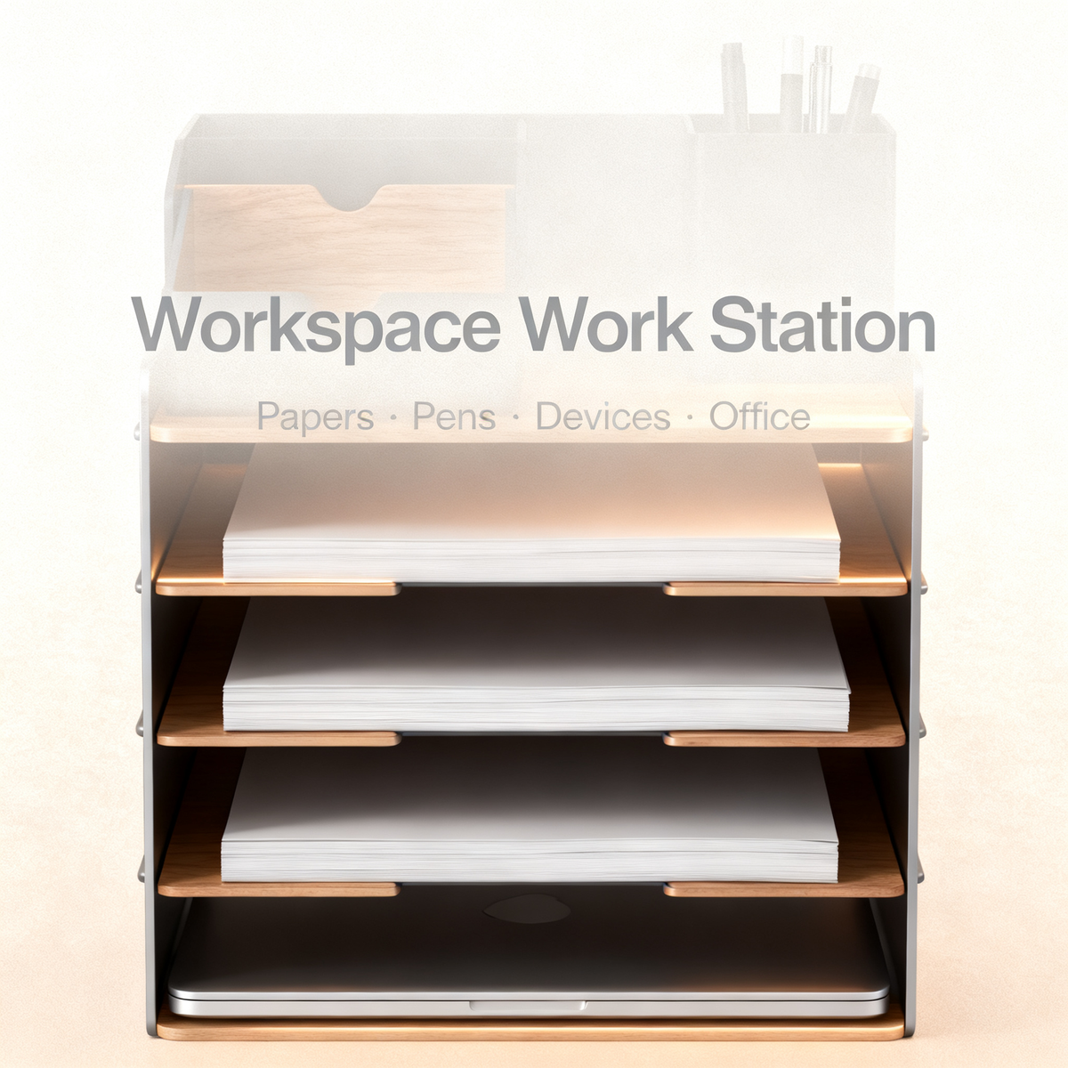 🪵 Layered Desktop Organizer Shelf A Multi-Level Storage Solution Designed To Maximize Desk Space While Bringing Style, Balance, And Efficiency To Your Daily Workspace