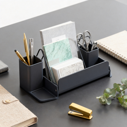 🖤 Minimalist Desktop Organizer Bring Order Back to Your Space with Effortless Style ✨