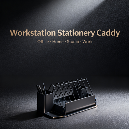 🖤 Minimalist Desktop Organizer Bring Order Back to Your Space with Effortless Style ✨