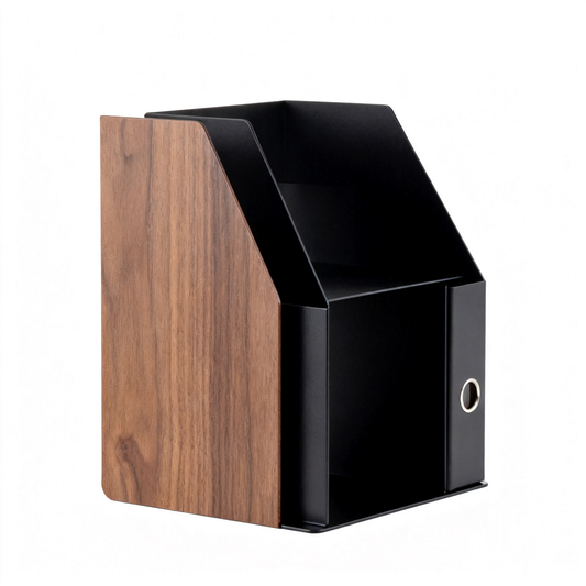 📖 Magazine & Document Organizer A Stylish Desktop Storage Solution Designed To Keep Books, Files, And Everyday Materials Neatly Arranged With Modern Elegance